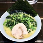 気合家 - ほうれん草ラーメン