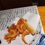 ぼんぼん亭 - 小海老の唐揚げ