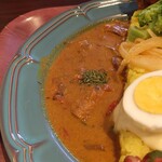 カレー会議室 - イエロー鯖カレーのアップ写真(笑)