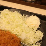松乃家 - ポテトサラダ＆キャベツ