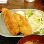 居酒屋釧路 - 白身魚フライ