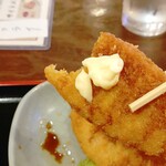 居酒屋釧路 - 白身魚フライ・アップ