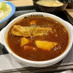 松屋 - ビーフシチュー定食