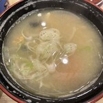 回転寿し トリトン 円山店 - かじか汁