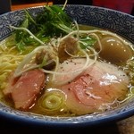 麺や而今 - 塩鶏湯そば