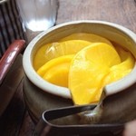 洋食の朝日 - たくあん