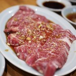 炭火焼肉ホルモンさわいし - ハラミ