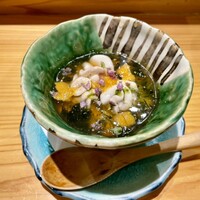 George - 鱈白子と海胆餡たっぷり海鮮茶碗蒸し ハーフ