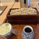 鴨屋 そば香 - 特盛もり蕎麦