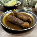Doteni No Yanagibashi - 串かつ(味噌)