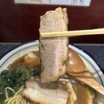 烈志笑魚油 麺香房 三く - 