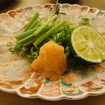 割烹 やました - てっさ