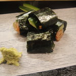 吉野鮓 - 赤貝ひも巻き