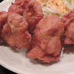 旬の鮮魚と個室 楽の宴 - 鶏の唐揚げ　アップ