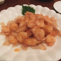 状元樓 横浜中華街本店 - 蟹爪と海老のチリソース煮