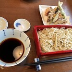Sarashina Fujii - 野菜天そば 冷(¥2050)