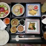 日光　千姫物語 - 朝食…ドリンクはりんごジュースにしました♪