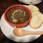 肉バル NORICHANG - ④牛すじのビーフシチュー（バゲット付）