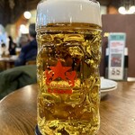 ビヤホールライオン 銀座七丁目店 - 特大ジョッキ　1,221円