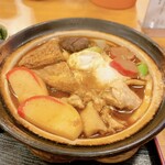 Tsumagiya - 味噌煮込み 麺大盛り トッピングの追加なし