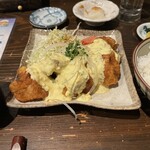 えくぼ家 - チキン南蛮ランチ