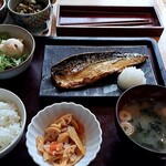 博多もつ鍋 やまや - 焼魚定食(1,300円)