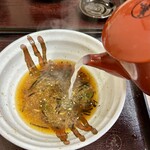 伏見　藪そば - 辛味大根だけのおろしそば
蕎麦湯