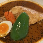 らっきょ - 知床鶏と野菜のカレー