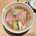 うどんこどん - 鴨南蛮うどん ¥1,600- 