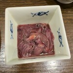 居酒屋まるいち - ほたるいかの沖漬け