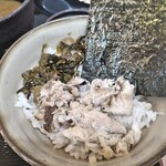 ゆで太郎 もつ次郎 - 3色ごはん