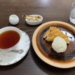 カフェ ナカクラ - ケーキ＆ドリンクセット 900円