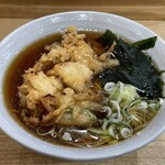 Kasamaru Soba - かき揚げそば580円