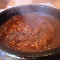 喜福世 - ランチの石焼きカレー大盛り