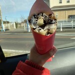 たこの駅 - バナナクレープ　チョコソース