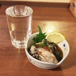 立ち呑 脱藩酒亭 - 牡蠣ポン酢