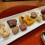 巽蕎麦 志ま平 - 八寸盛り合わせ