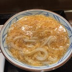 丸亀製麺 - 玉子あんかけうどん（並）
