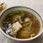 中華料理絋月 - チャーハンセット　半ラーメン