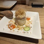Kushiyaki Monjirou - ズワイ蟹の塩辛ポテトサラダ