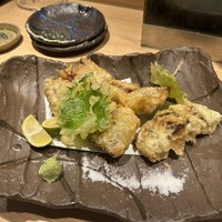 焼きふぐ 優ふく 北新地店 - うなぎの天ぷら