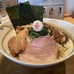 ラーメンニキ - ニキ流ハイブリッ汁無し 1,000円