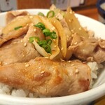 東家 - おすすめセット(12月下旬)豚生姜焼丼