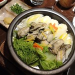 地酒喝采 かも蔵 - 牡蠣の柚香蒸し