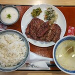 杜の牛たん - 1.5盛り牛たん定食