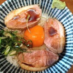 メヂカそば 吟魚 - 鴨ロースト丼