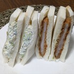 サンドーレ - 野菜サンドとヒレカツサンド
