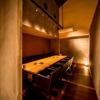 人数に応じて◎個室完備！