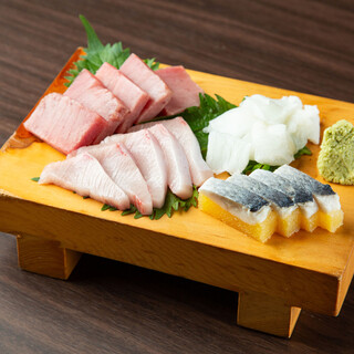 Fresh bluefin tuna medium fatty tuna that is carefully sourced