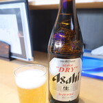 Yogiyo - 瓶ビールはアサヒスーパードライ